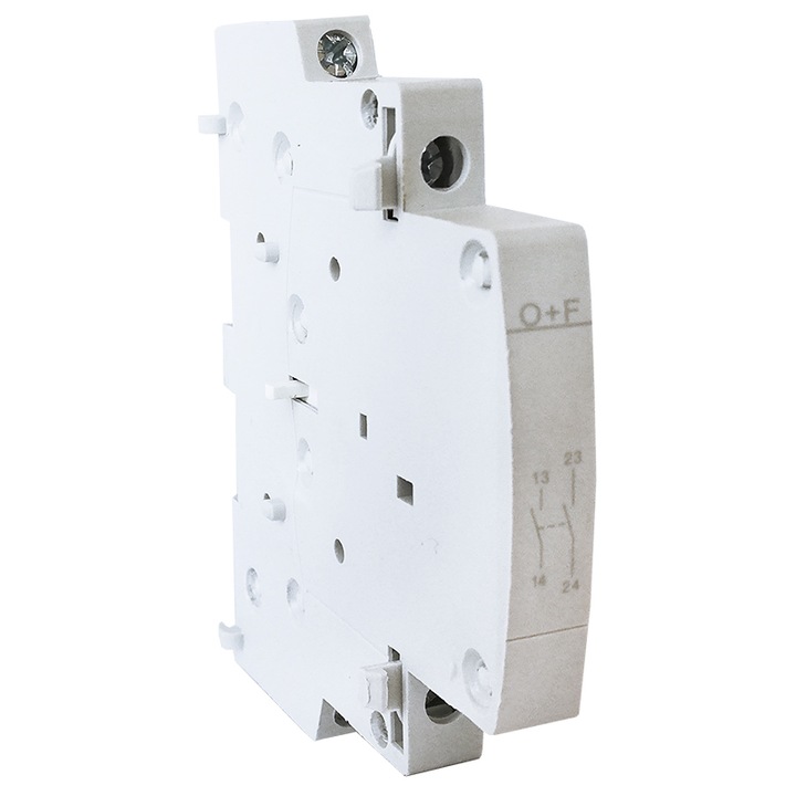 Contact auxiliar 2NO, 230V, pentru contactor modular, Mentavill