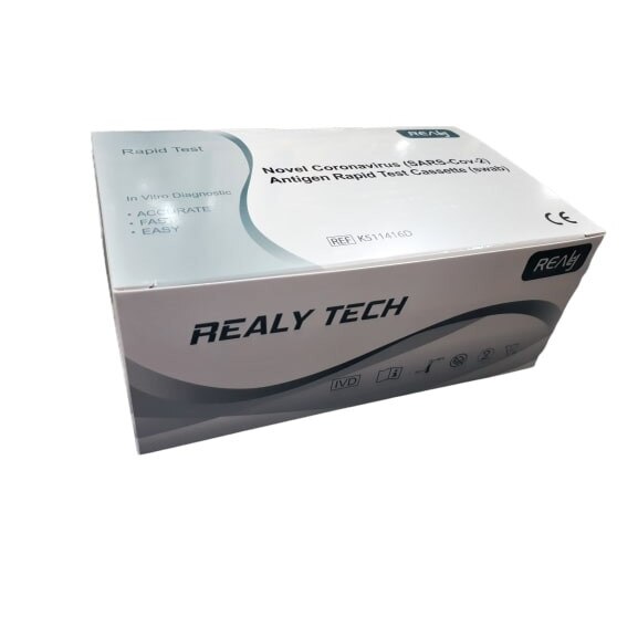 Set 25 buc Test rapid COVID Antigen, Realy, pentru uz profesional