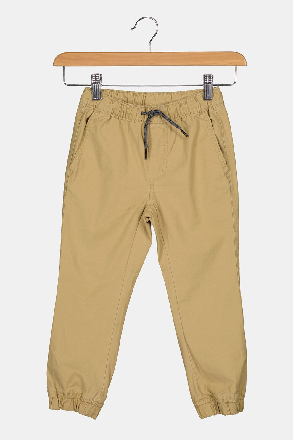 GAP, Pantaloni conici cu snur, Kaki