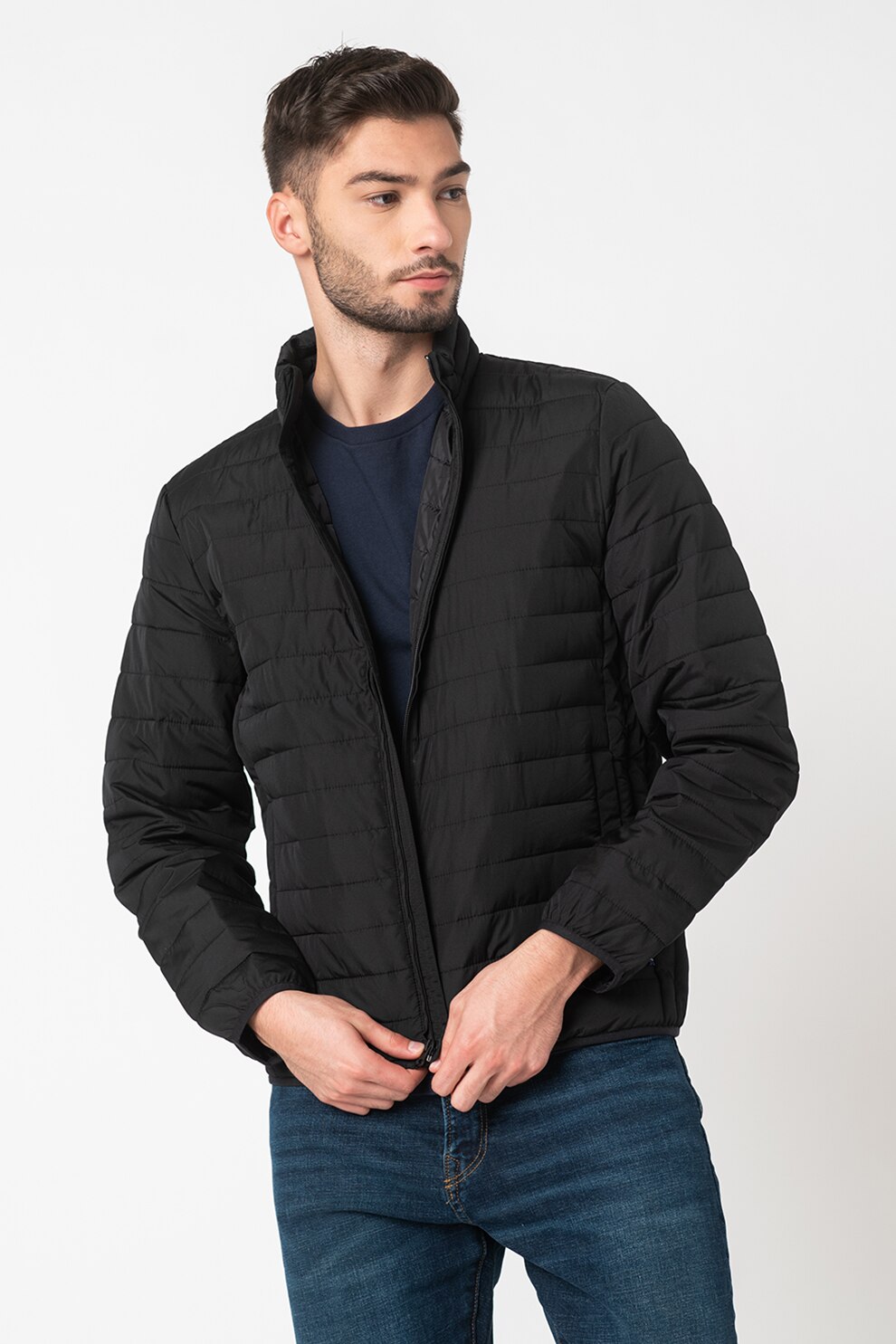 GAP, Geaca usoara matlasata, Negru