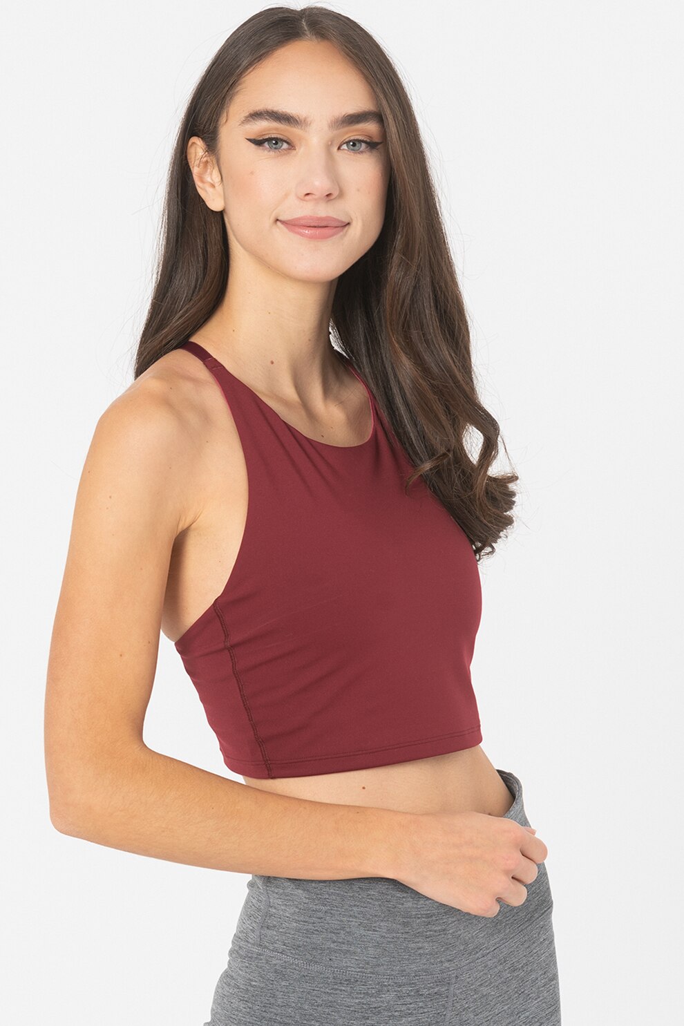 GAP, Bustiera cu bretele incrucisate, Violet tyrian