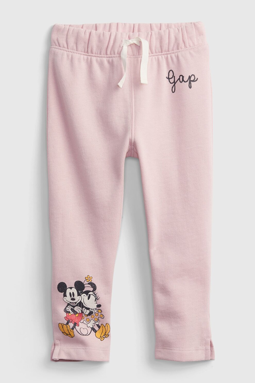 GAP, Pantaloni cu imprimeu Mickey Mouse, Roz