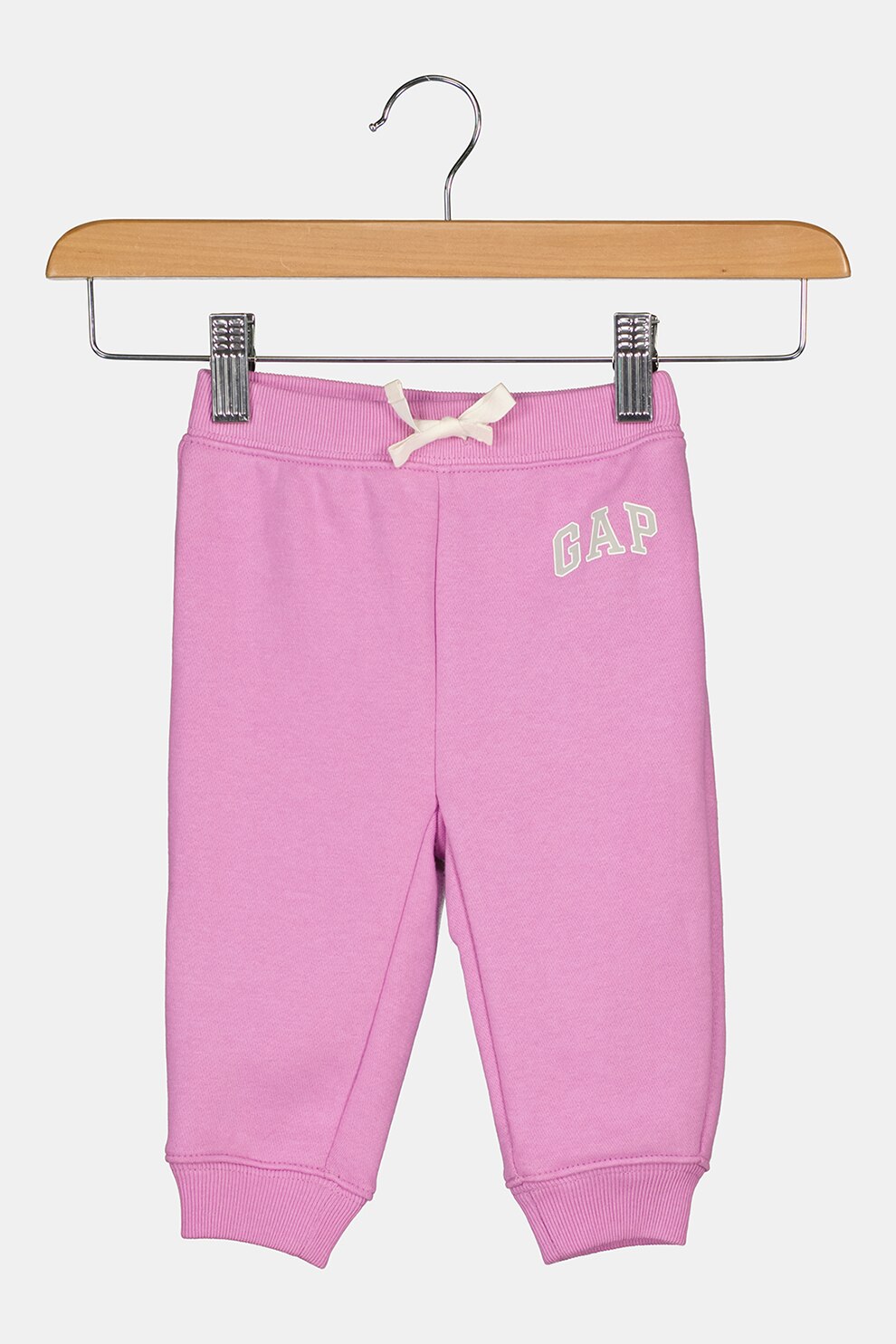 GAP, Pantaloni sport cu imprimeu logo discret, Roz pastel