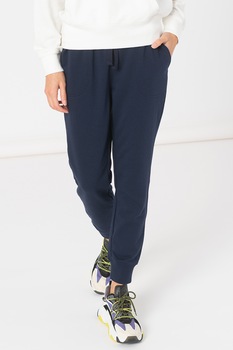 GAP, Pantaloni sport conici cu snur in talie, Bleumarin GAP, Pantaloni sport conici cu snur in talie, Bleumarin