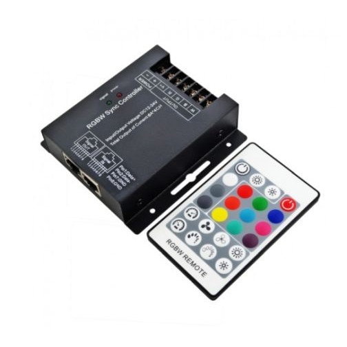 Controller, pentru benzi led, RGBW, 288W, 24A, 12-24V dc, RGBWRFC24, Ultralux, smartsystem