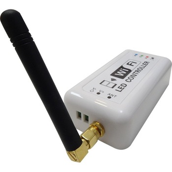 Controler, WiFi, pentru lumini RGB, cu LED, 12A, 12-24V DC, RGBWIFIC, Ultralux, smartsystem Controler, WiFi, pentru lumini RGB, cu LED, 12A, 12-24V DC, RGBWIFIC, Ultralux, smartsystem