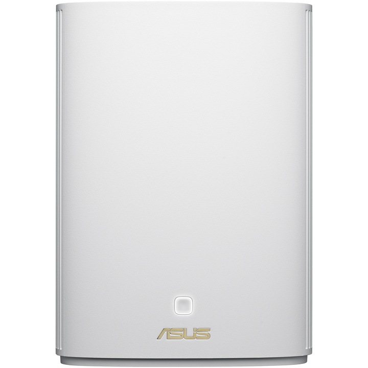 Sistem Wi-Fi Mesh ASUS ZenWiFi AX Hybrid XP4 (1-PK), AX1800 + AV1300, Dual-Band, acoperire 260m², Quad-Core 1.2GHz CPU, 256MB/512MB Flash/RAM, Gigabit, AiProtection Pro, Adaptive QoS, VPN server/client, IPTV, OFDMA, Beamforming, AiMesh