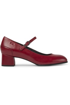 Pantofi cu Toc Eleganti Katie Camper, Piele Naturala, 5,1 cm, 36 EU, Rosu Pantofi cu Toc Eleganti Katie Camper, Piele Naturala, 5,1 cm, 36 EU, Rosu