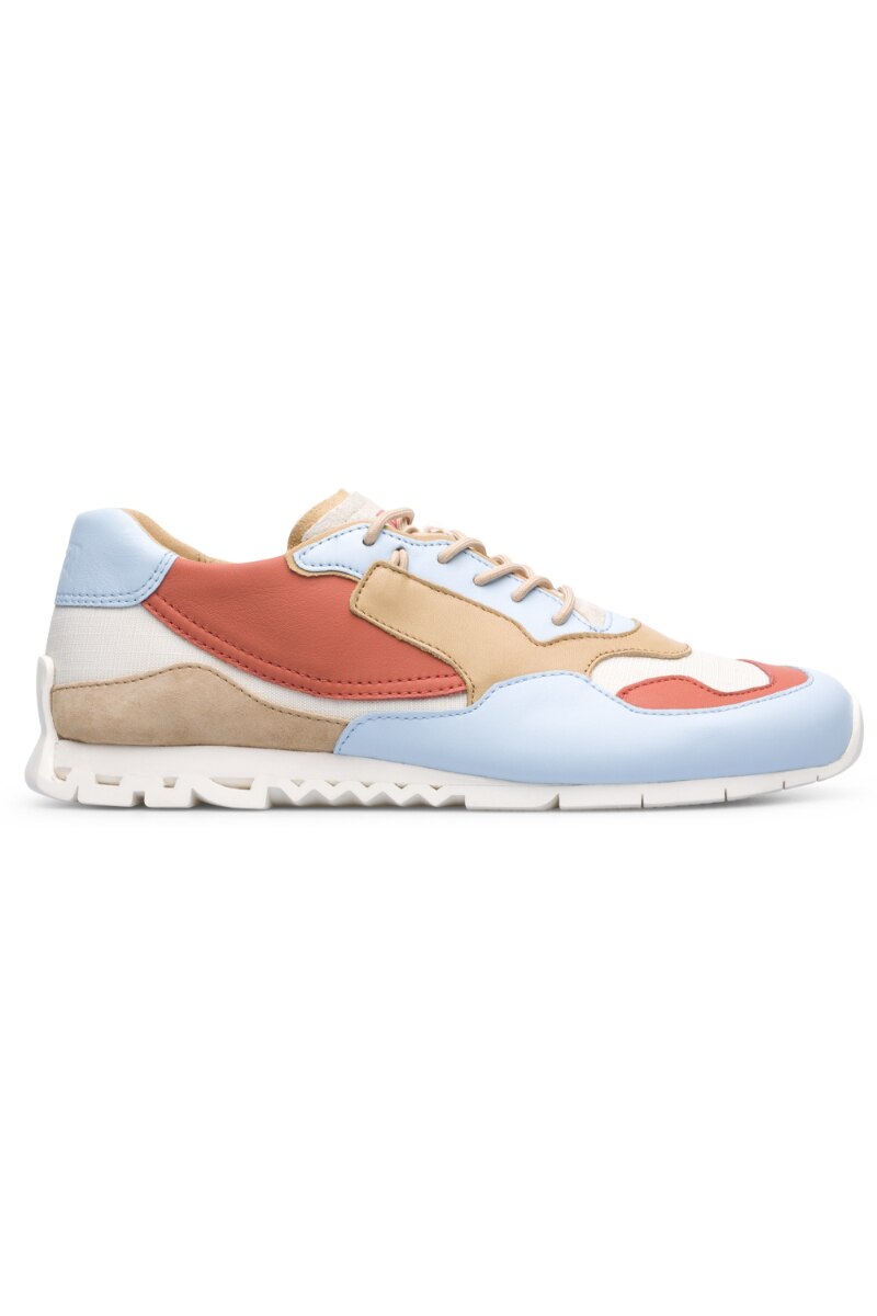 Pantofi sport dama Nothing, Camper, Piele nabuc/Material textil, Roz, Roz