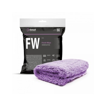 Laveta din microfibra mov de finisare 40x40, Detail Finish Wipe Laveta din microfibra mov de finisare 40x40, Detail Finish Wipe