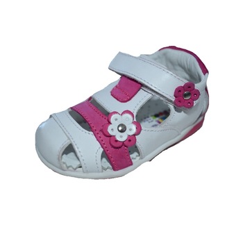 Sandale ortopedice din piele pentru fete Sibel SBL57-21, Multicolor 397 Sandale ortopedice din piele pentru fete Sibel SBL57-21, Multicolor 397