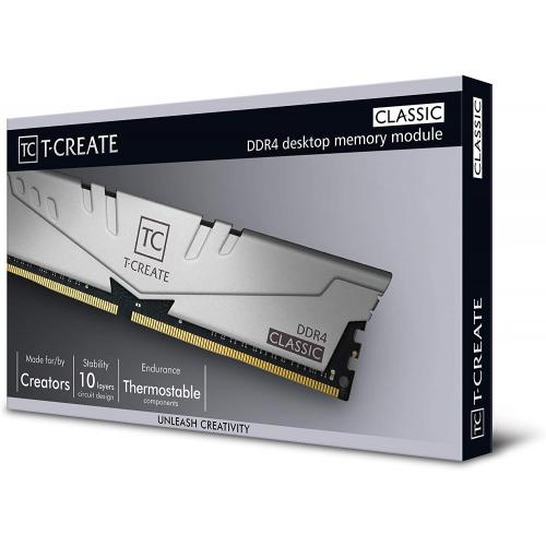 メモリー T-CREATE DDR4 CLASSIC 16GB 3200MHz Kit Memorie TeamGroup T-Create Classic 16GB, DDR4-3200MHz, CL22