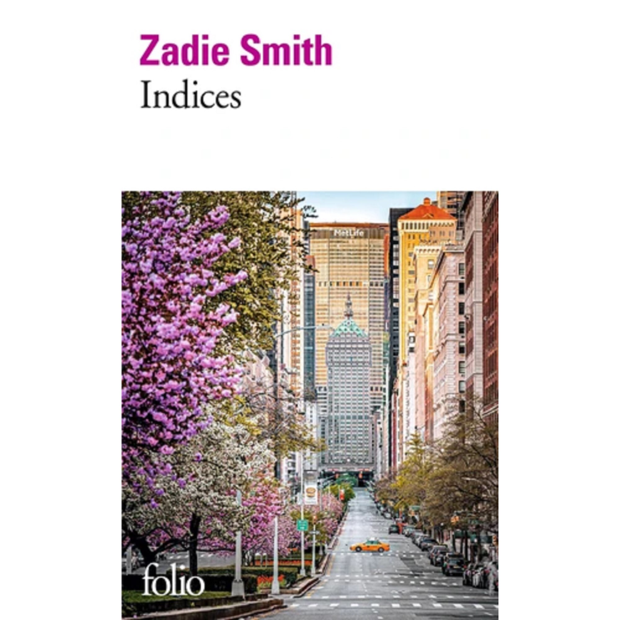 Indices - Zadie Smith, editia 2021