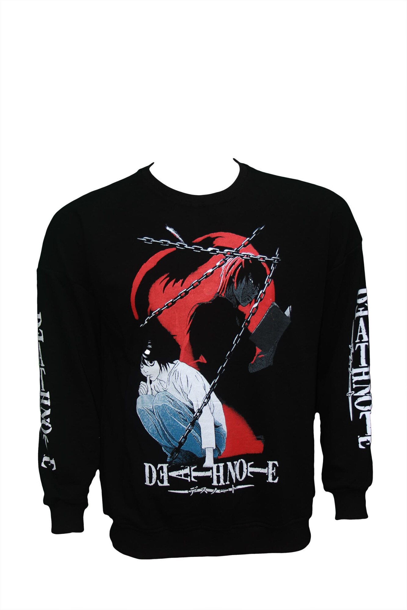 Bluza barbati,anime,Death Note, Negru