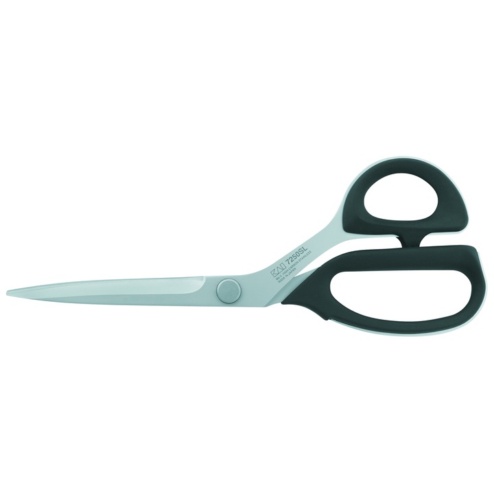 Professzionális szabóolló KAI 7250 SL, 25 cm, keskeny penge, rozsdamentes AUS8A, ergonomikus nyél