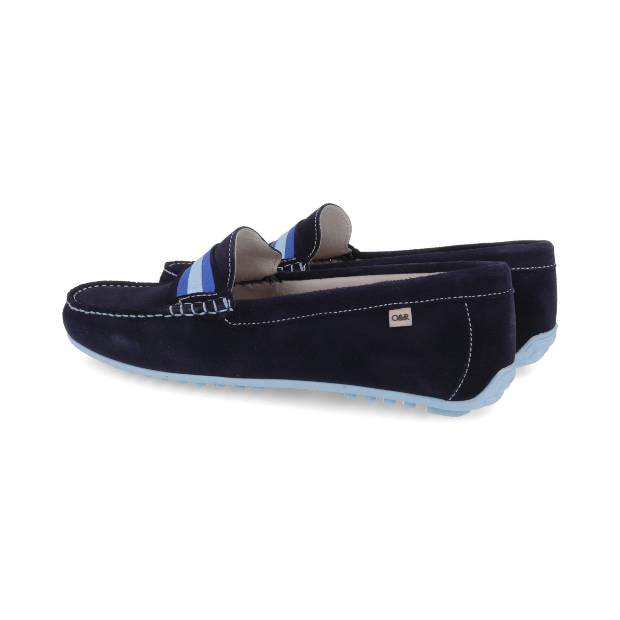 Pantofi Boat Ortiz And Reed Piele Intoarsa Albastru 43 Eu Emagro