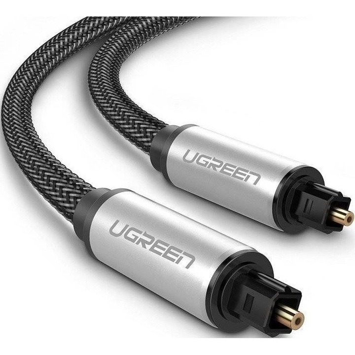 Аудио кабел, Ugreen AV108, Toslink Audio, оптичен, 1m