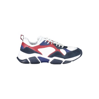 Pantofi sport barbati, TOMMY HILFIGER, 9200974, Logo, Alb, Alb Pantofi sport barbati, TOMMY HILFIGER, 9200974, Logo, Alb, Alb