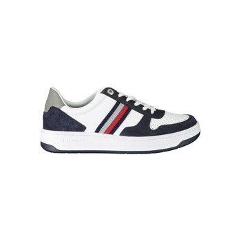Pantofi sport barbati, TOMMY HILFIGER, Logo, Alb Pantofi sport barbati, TOMMY HILFIGER, Logo, Alb