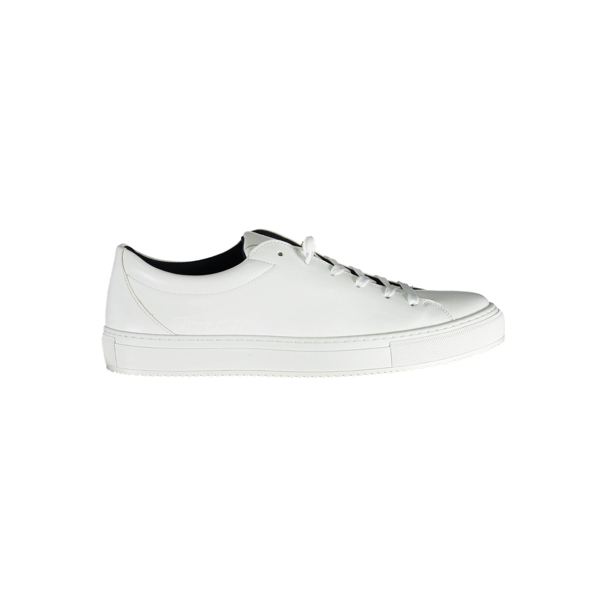 Pantofi sport barbati, TOMMY HILFIGER, 9201004, Logo, Gri, Alb