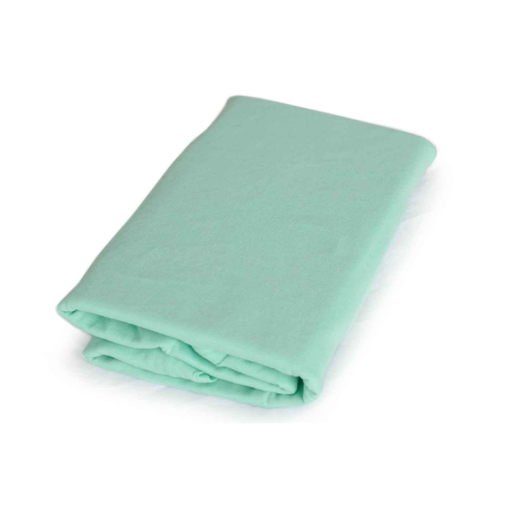 Set 2 huse perna cu fermoar, Bumbac Jersey 50x70 cm, Verde