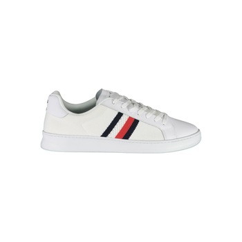 Pantofi sport barbati, TOMMY HILFIGER, 9201062, Logo, Alb, Alb Pantofi sport barbati, TOMMY HILFIGER, 9201062, Logo, Alb, Alb