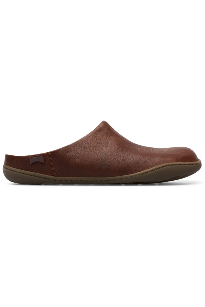 Saboti dama Peu Cami Camper, Piele Naturala, 1,6 cm, 35 EU, Maro