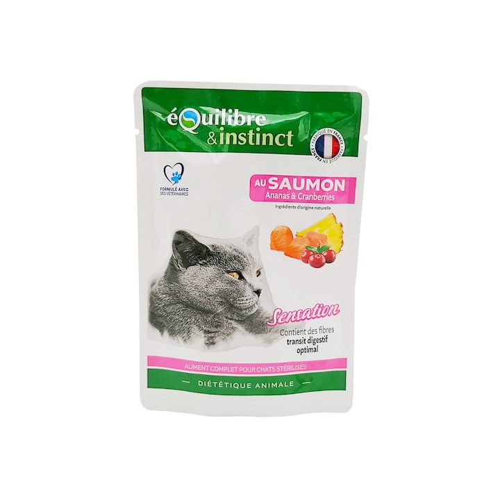 set hrana umeda pentru pisici equilibreinstinct sensation cu somon ananas si afine pentru pisici sterilizate12 x 85 g imagen 2_0_
6