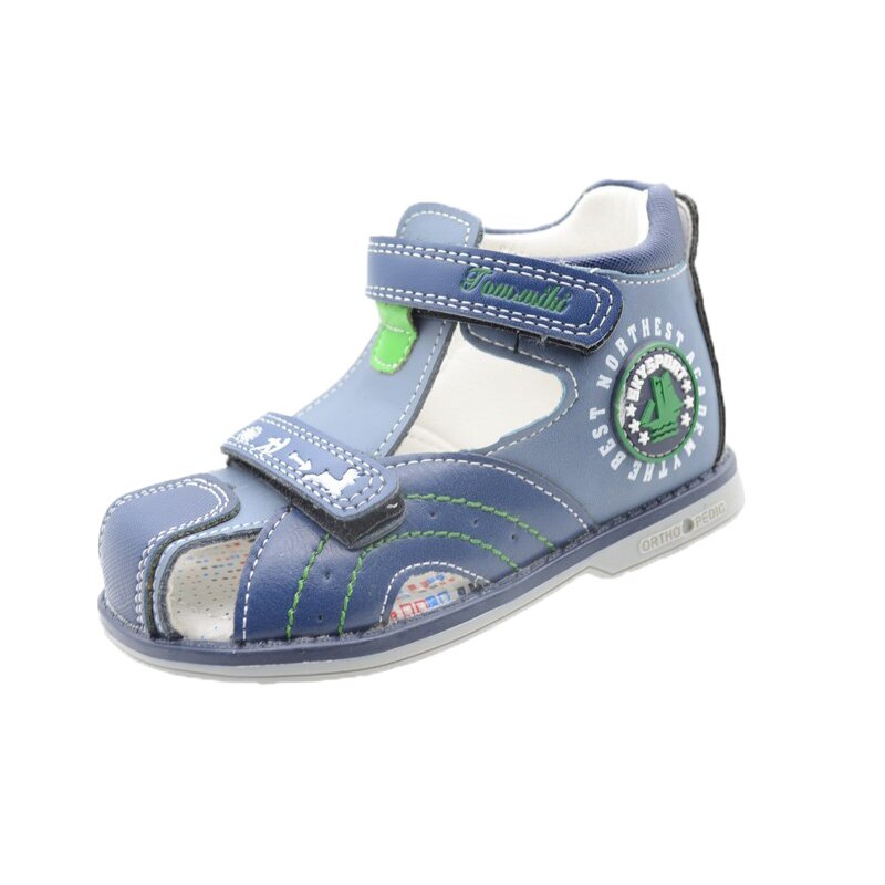 Sandale ortopedice pentru baieti Tom Miki B-3131-D-24, Albastru 31452