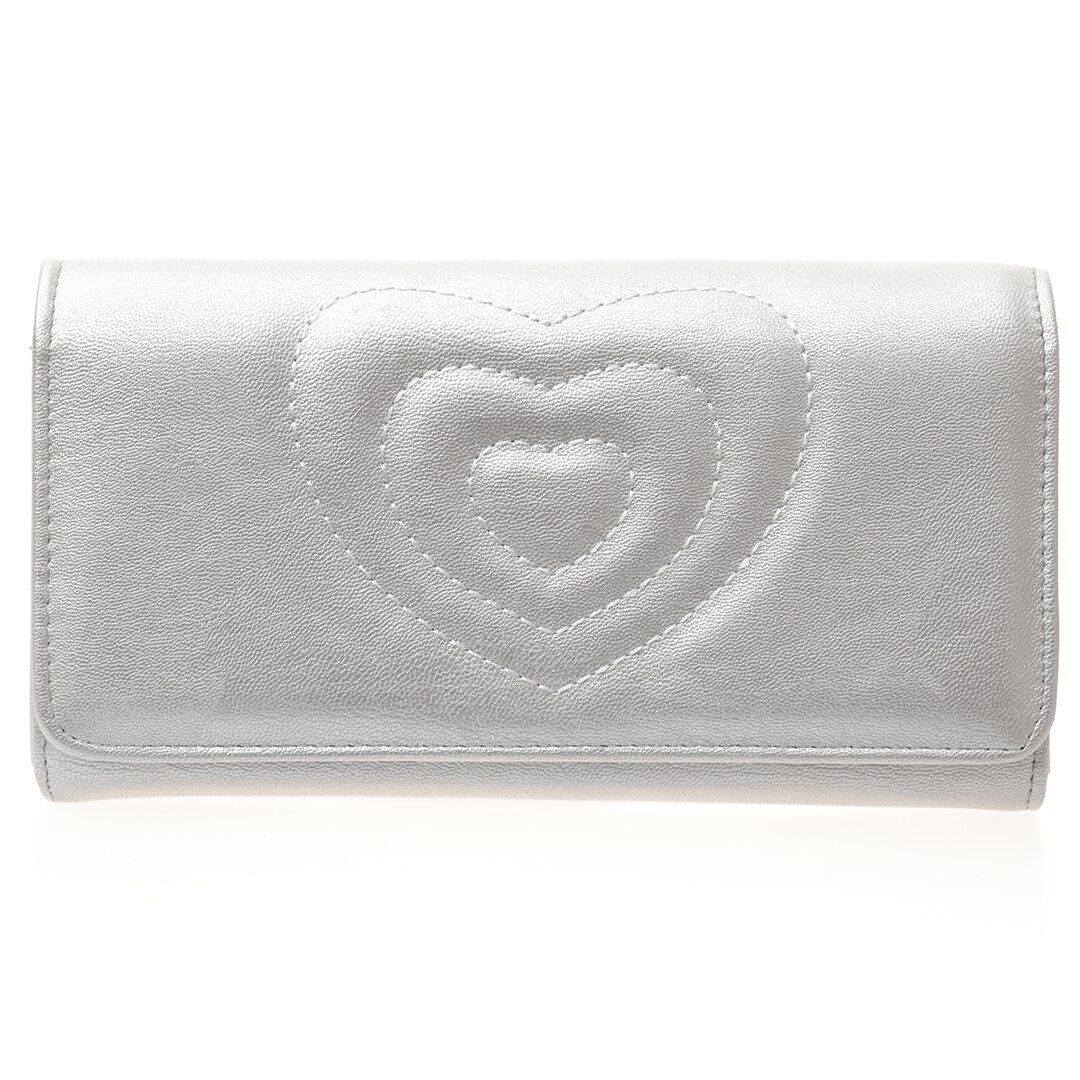 Portofel Heart, Ella Icon, Argintiu, 11x21x2cm