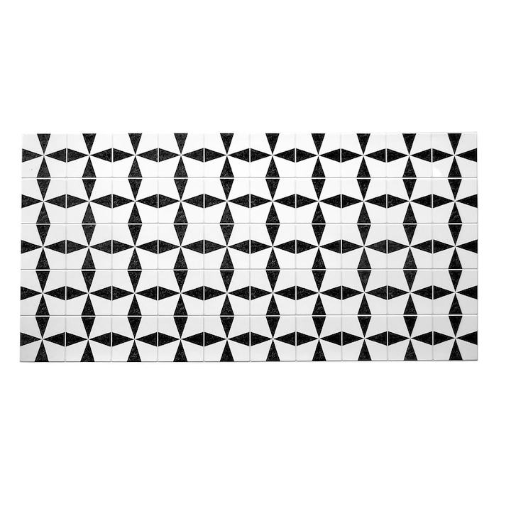 Artool dekoratív panel, PVC, 96x48,5 cm, márvány mintás, absztrakt, fekete-fehér