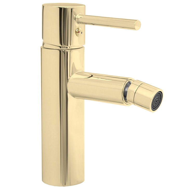 Хигиенен смесител Rea Tess Light Gold, Златист, Месинг
