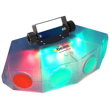 Set de lumini decorative, 132x LED RGBA, multicolor, BeamZ Mini 4 Head Moon Set de lumini decorative, 132x LED RGBA, multicolor, BeamZ Mini 4 Head Moon