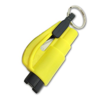 Breloc auto 3 in 1, cu ciocan spargere geamuri si taietor centura, G-Mark® Breloc auto 3 in 1, cu ciocan spargere geamuri si taietor centura, G-Mark®