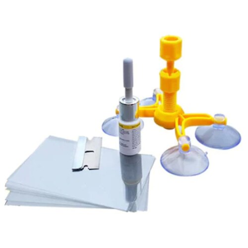 Kit Reparatie Parbriz Auto Tiessa®, Crapaturi, Zgarieturi, Ciobituri