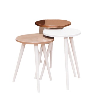 Set masute de cafea cappucino 38.5 x 50 cm x 38.5 cm Set masute de cafea cappucino 38.5 x 50 cm x 38.5 cm