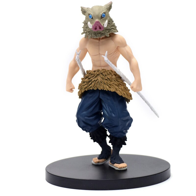 Figurina Inosuke Hashibira,Demon Slayer, PVC, 18cm