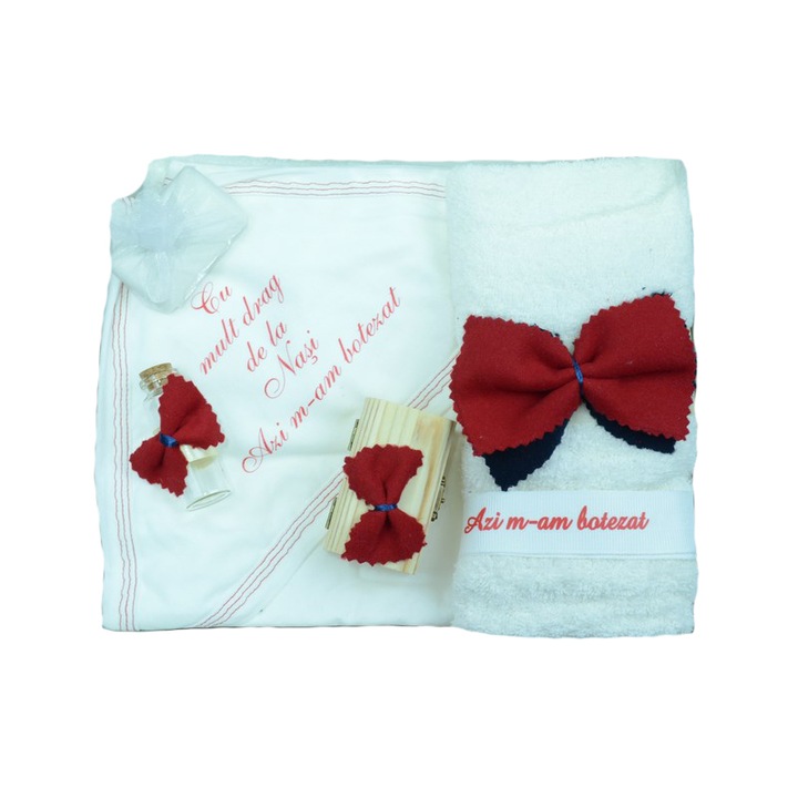 Trusou botez baieti Mini Bimbi TBMB26-0-6-luni, Multicolor