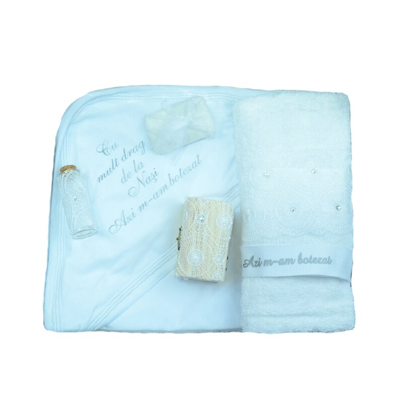 Trusou botez Mini Bimbi TBMB30-0-6-luni, Alb