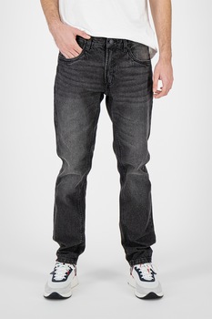 OVS, Blugi drepti cu aspect decolorat, Gri antracit OVS, Blugi drepti cu aspect decolorat, Gri antracit