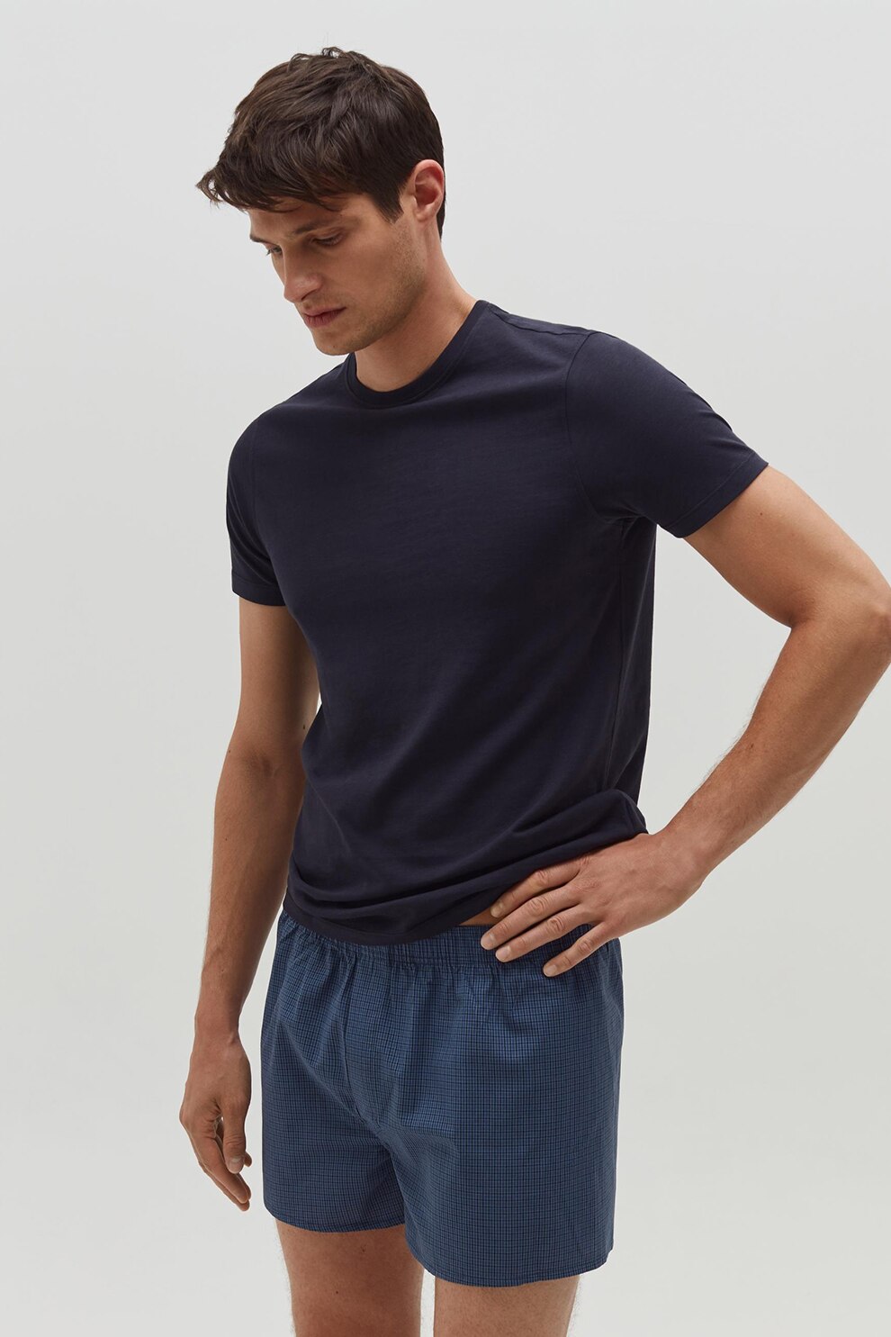 OVS, Set de boxeri- 3 perechi, Bleumarin, S