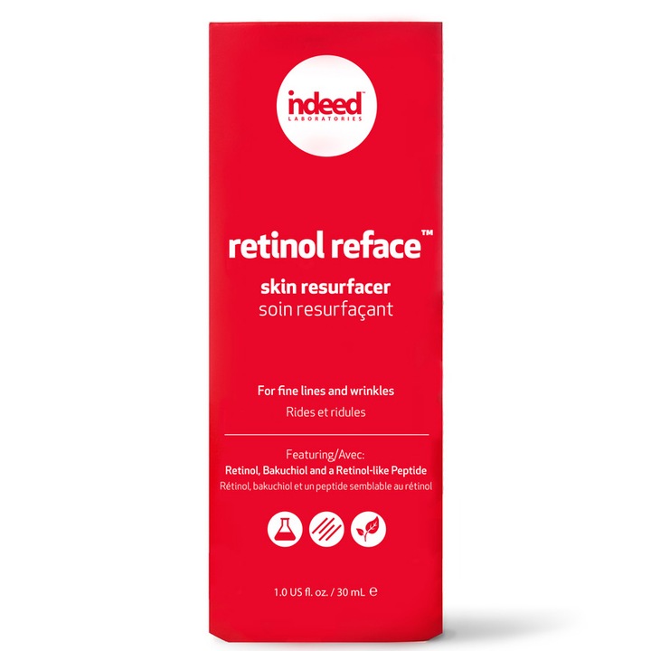 Crema Indeed Labs, intensiva antirid cu retinol, Retinol Reface, 30 ml