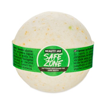 Bila de baie efervescenta cu musetel, Safe Zone, Beauty Jar, 150g Bila de baie efervescenta cu musetel, Safe Zone, Beauty Jar, 150g