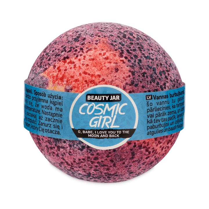 Бомба за вана с аромат на череша, Cosmic Girl, Beauty Jar, 150 гр