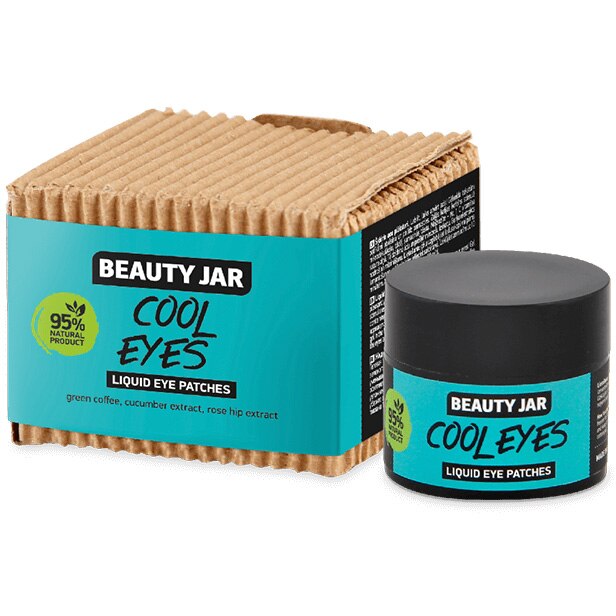 Gel revigorant pentru ochi, cu vitamina C si cafeina, Cool Eyes, Beauty Jar, 15 ml