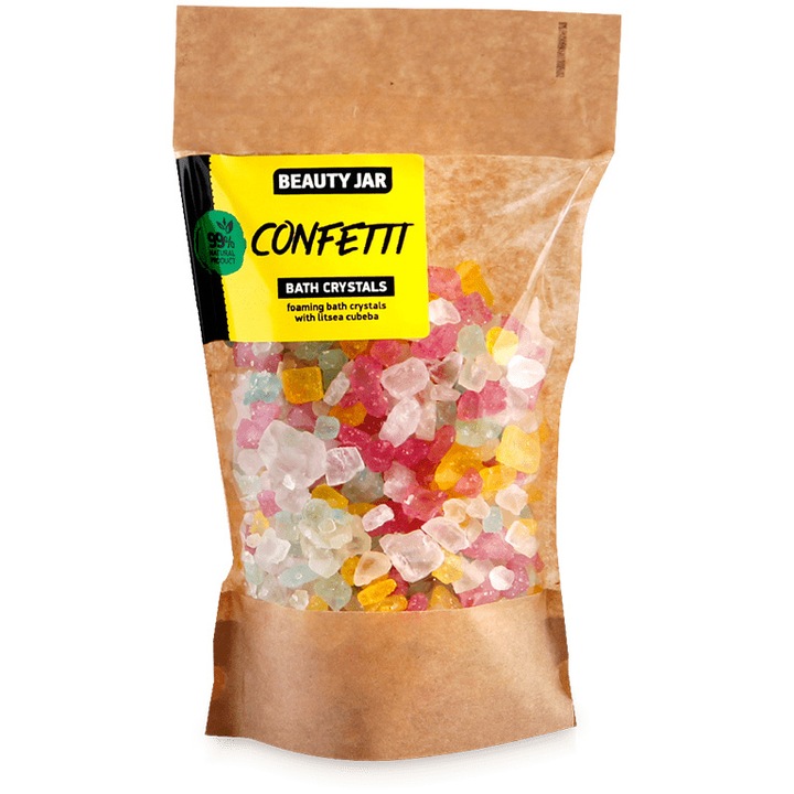 Кристали за вана Beauty Jar, Confetti, 600 г