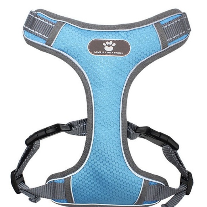 Ham si lesa Cool pentru caini, M, Albastru