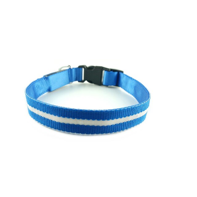 Zgarda luminoasa Bentech DC1200 LED, albastru M