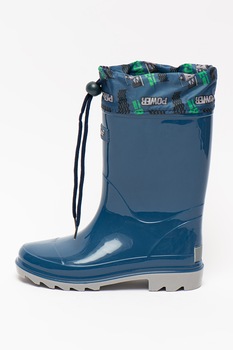 Richter, Cizme de ploaie cu snur, Albastru inchis Richter, Cizme de ploaie cu snur, Albastru inchis