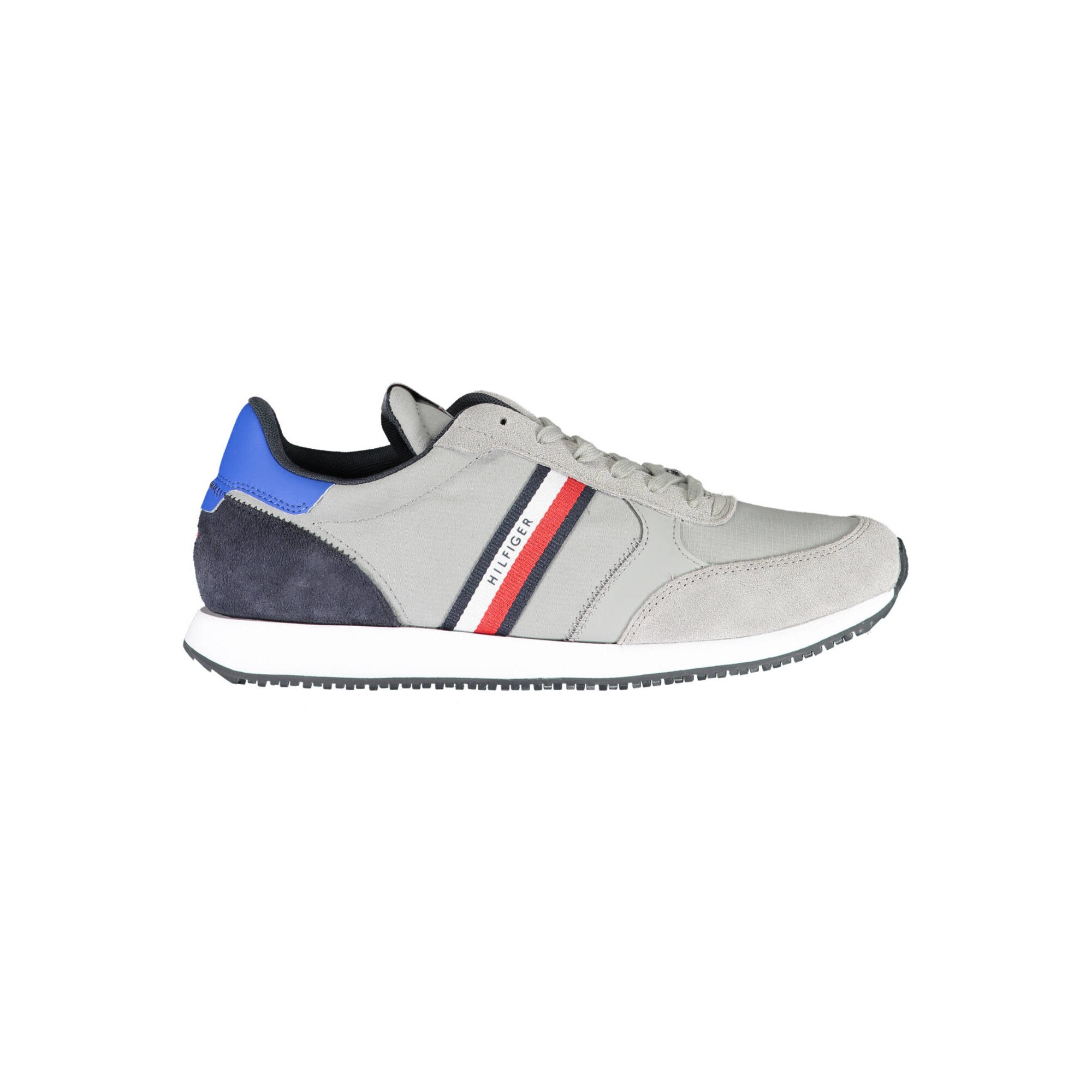 Pantofi sport barbati, TOMMY HILFIGER, 9201082, Logo, Gri, Gri, 42